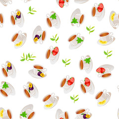 illustration of tea cup