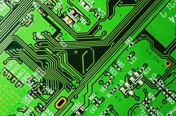 green circuit board