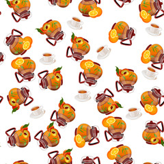 illustration of teapot