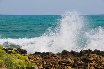 sea spray near