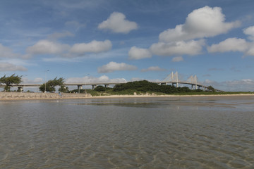 Fototapeta premium Bridge Newton Navarro in Natal, RN, Brazil