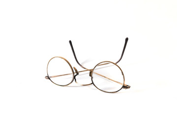 Vintage golden rim glasses