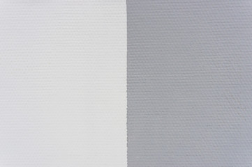 Wallpaper for painting. The wall is painted white and gray. Apartment repair.