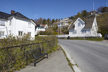 Drobak (Norwegen) - Strasse