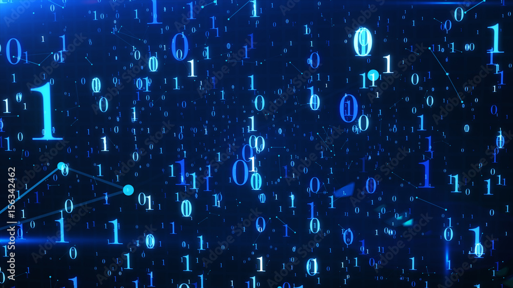 Aufkleber digital abstract technology background, circuit board background. 3d rendering