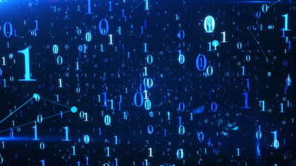 Digital Abstract technology background, circuit board background. 3d rendering