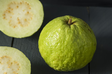 Raw Organic Green Large Guava