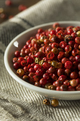 Dry Organic Red Peppercorns