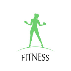 fitness club logotype