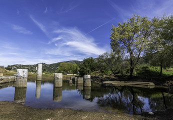 Claros, an ancient Greek sanctuary on the coast of Ionia, famous for a temple and oracle of Apollo