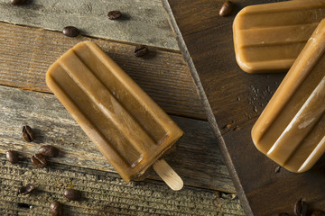 Homemade Refreshing Iced Coffee Popsicles