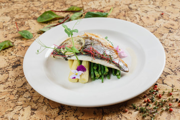 roasted fish