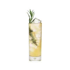 Wall murals Cocktail cocktail isolated on the white