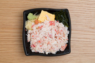 カニ弁当