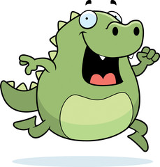 Lizard Running