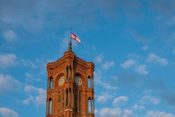 The City Hall / Red Town Hall (Rotes Rathaus) in Berlin