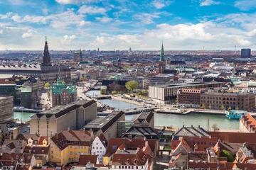 Deurstickers Aerial view of Copenhagen © Sergii Figurnyi