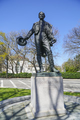 Jose Artigas Statue in Washington DC - WASHINGTON, DISTRICT OF COLUMBIA - APRIL 8, 2017