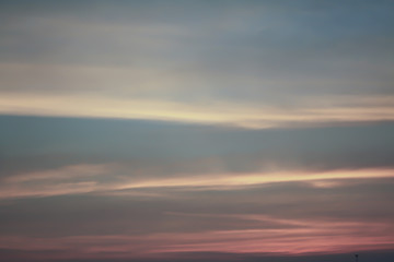 Fototapeta na wymiar cloudy evening sky background