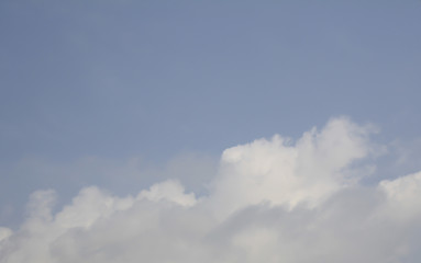 Clouds and blue sky