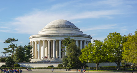 Thomas Jefferson Memorial in Washington DC - WASHINGTON, DISTRICT OF COLUMBIA - APRIL 8, 2017