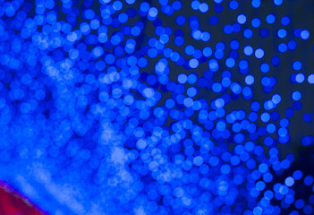 blue and red defocused light background