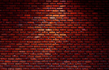 Fototapeta na wymiar Red Brick Wall