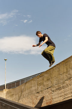 Parkour in the city