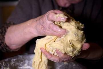 The sacrament of cooking and mixing dough for baking