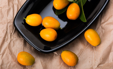 Kumquat, tropical citrus fruit