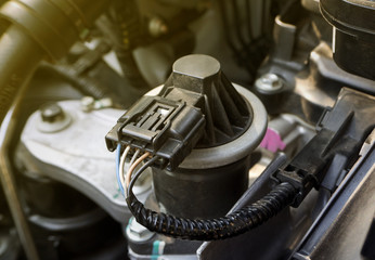 Close up of Car/Automobiles electronic EGR valves