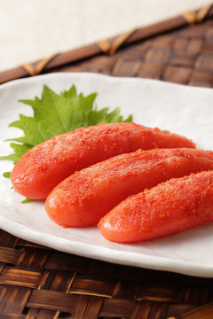 辛子明太子　Spicy seasoned cod roe