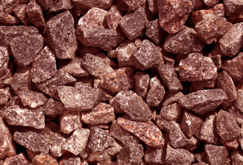 Red toned gravel pile texture.