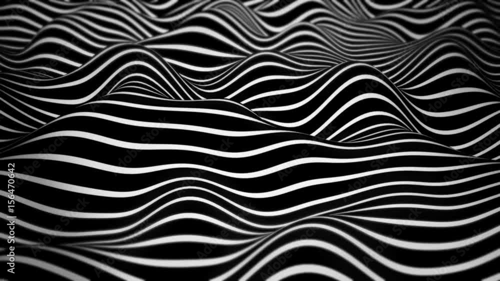 Poster tissue curved lines depth of field looped background