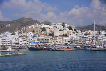 Fototapeta na wymiar Chora Naxos