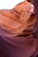 The famous Antelope Canyon