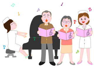 病院でのコンサート