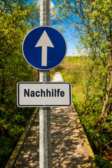 Schild 239 - Nachhilfe