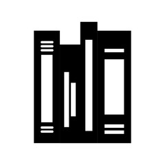 text books library icon vector illustration design