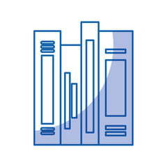 text books library icon vector illustration design