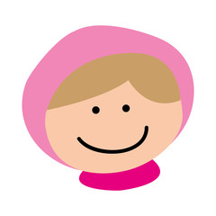 astronaut drawing avatar character vector illustration design
