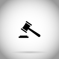 judge gavel icon 