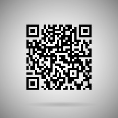 Qr code vector illustration 
