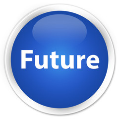 Future premium blue round button