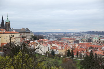 Fototapeta na wymiar Prague in November