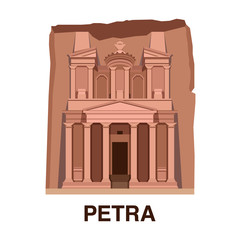 One of New 7 wonders of the world: Petra