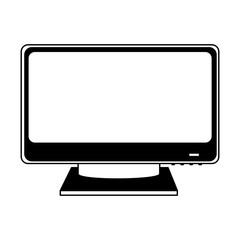monitor computer isolated icon vector illustration design