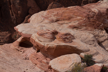 Fire wave formation, Red Rock Canyon