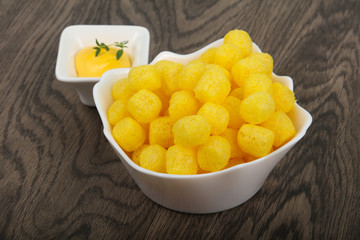 Cheese corn balls