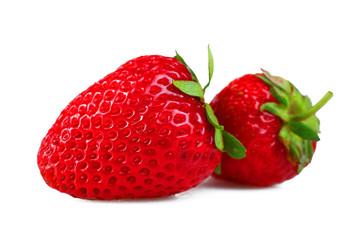 Ripe strawberries